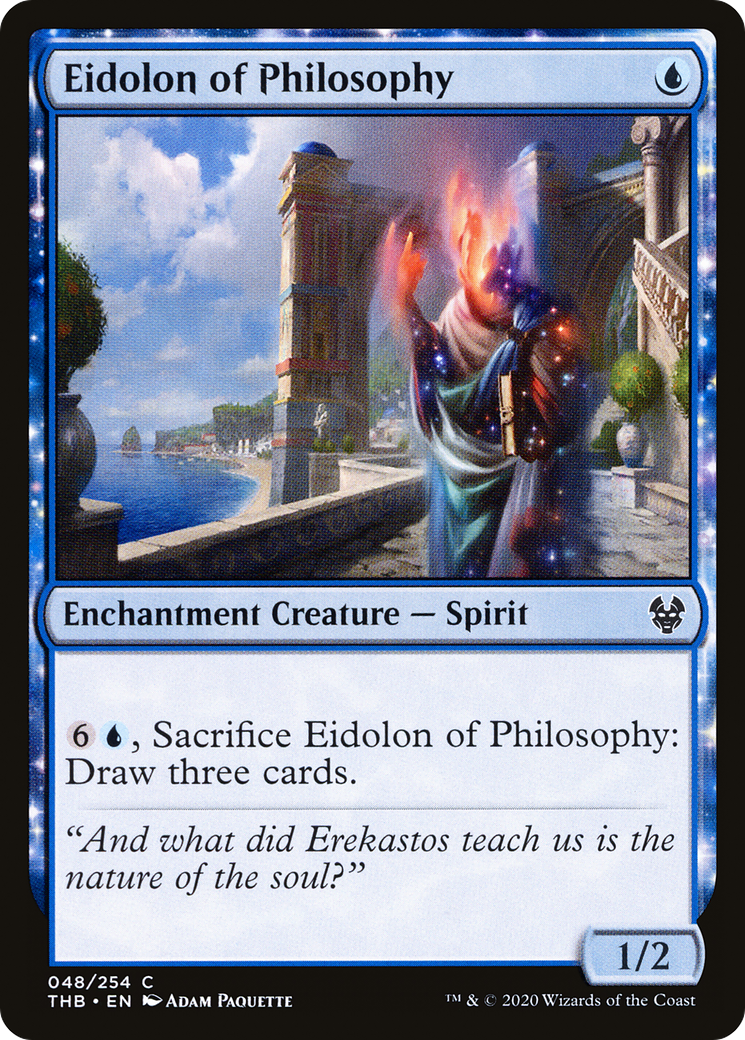 Eidolon of Philosophy [Theros Beyond Death] Foil