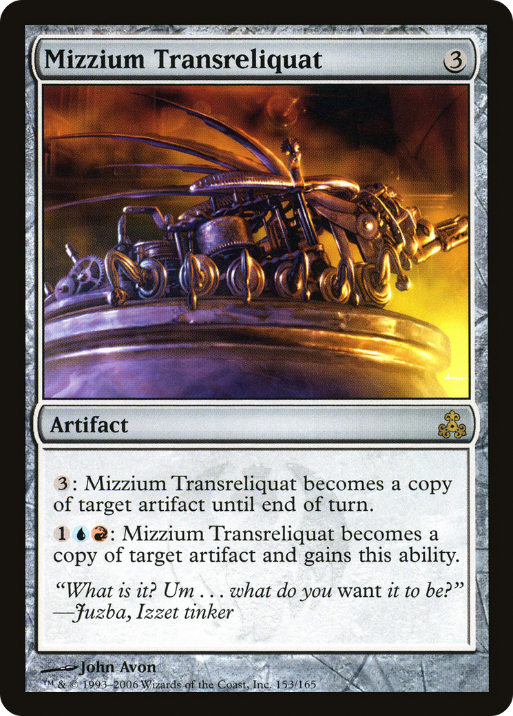 Mizzium Transreliquat [Guildpact] Foil