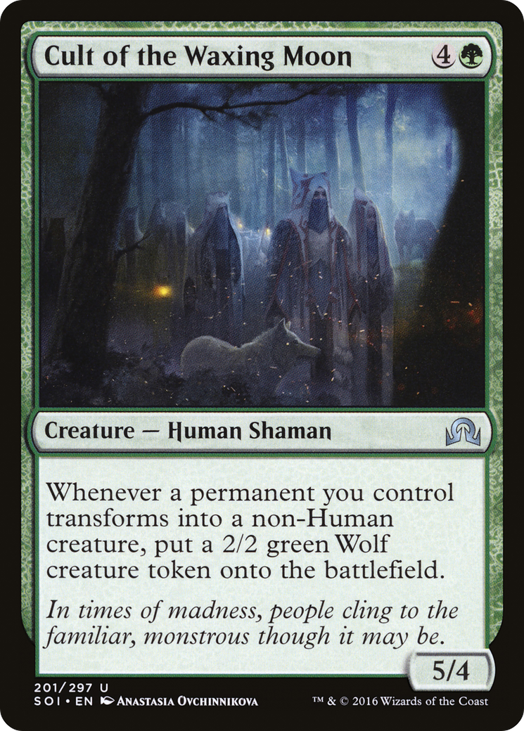 Cult of the Waxing Moon [Shadows over Innistrad] Foil