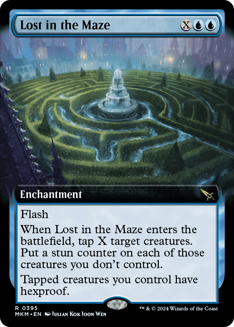 Lost in the Maze (Extended Art) [Murders at Karlov Manor] Foil