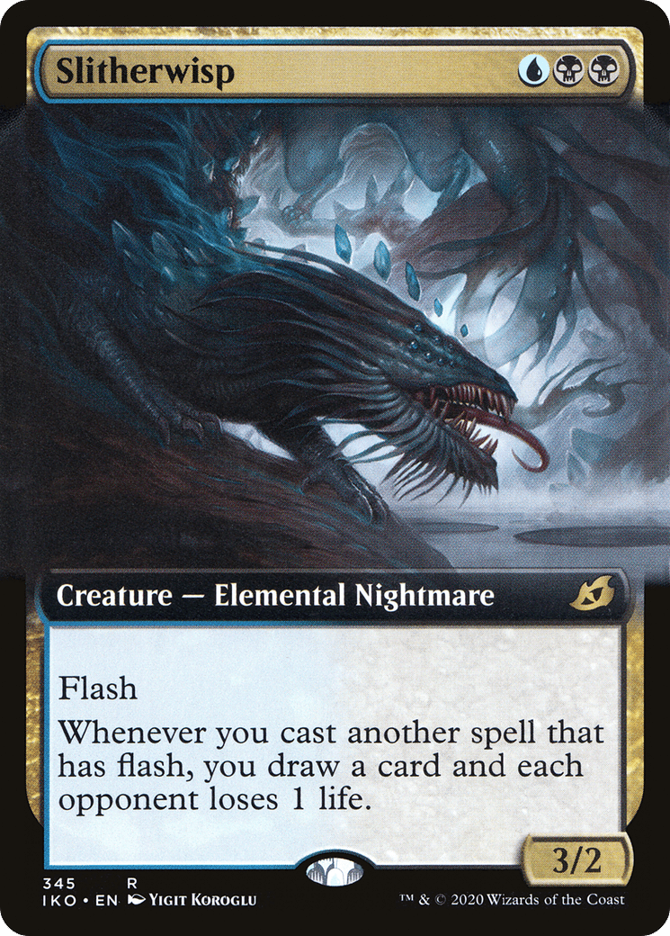 Slitherwisp (Extended Art) [Ikoria: Lair of Behemoths] Foil