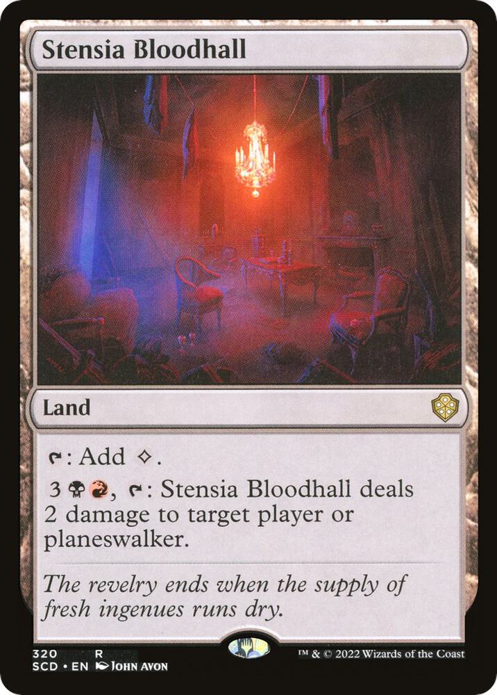 Stensia Bloodhall 320/352 (Starter Commander Decks) 