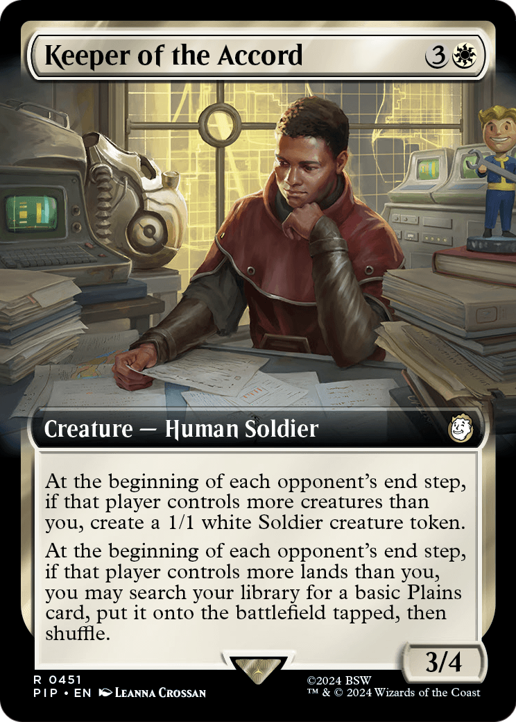 Keeper of the Accord (Extended Art) [Fallout] Foil
