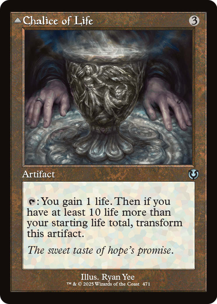 Chalice of Life (Retro Frame) (-471) [Innistrad Remastered]