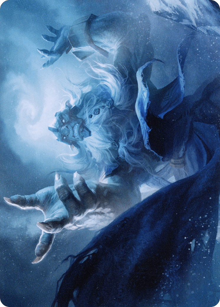 Cyclone Summoner // Cyclone Summoner (AKHM-013) - Kaldheim Art Series (Borderless)