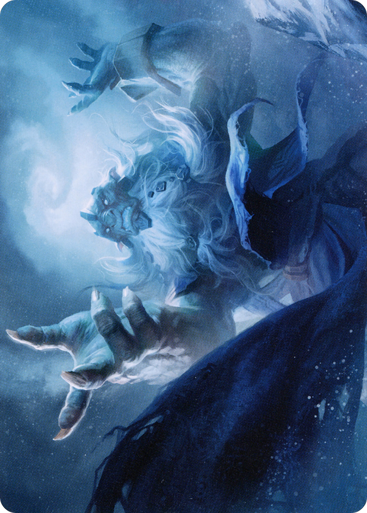 Cyclone Summoner // Cyclone Summoner (AKHM-013) - Kaldheim Art Series (Borderless)