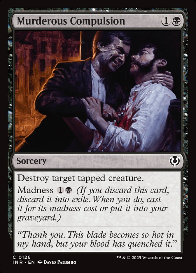 Murderous Compulsion 126 (Innistrad Remastered) 