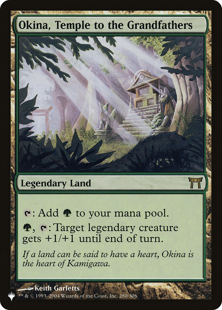 Okina, Temple to the Grandfathers |  (CHK-280) [The List]