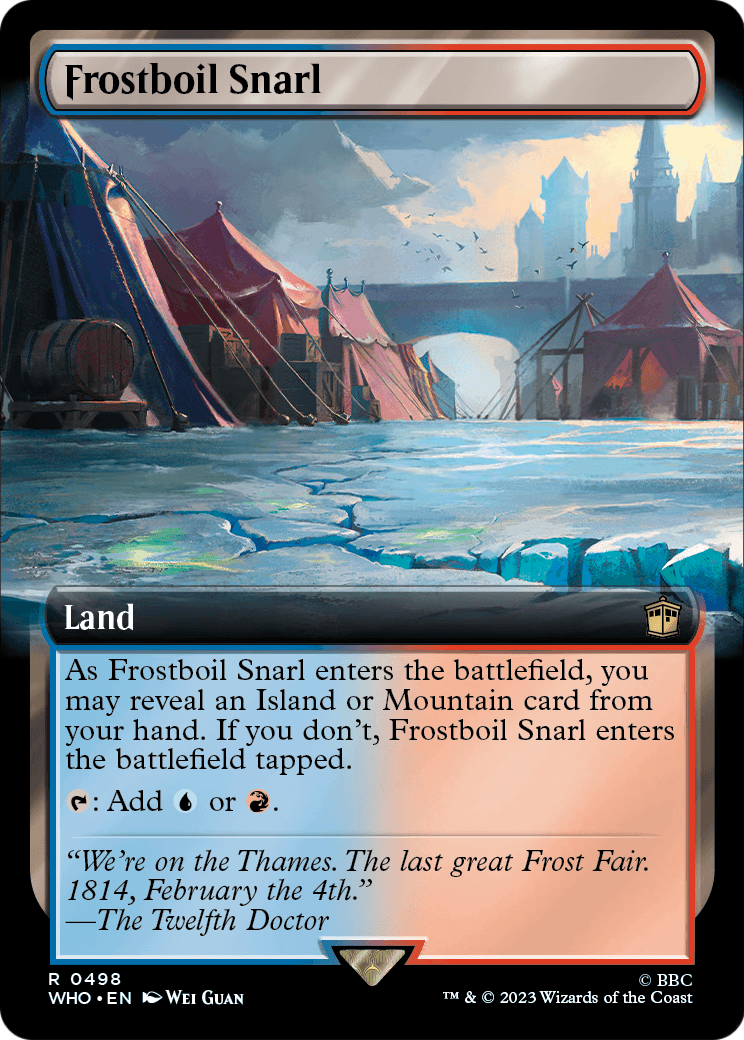 Frostboil Snarl (WHO-498) - Doctor Who: (Extended Art) Foil