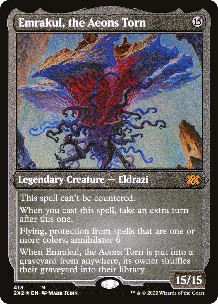 Emrakul, the Aeons Torn (2X2-413) - Double Masters 2022 Etched Foil