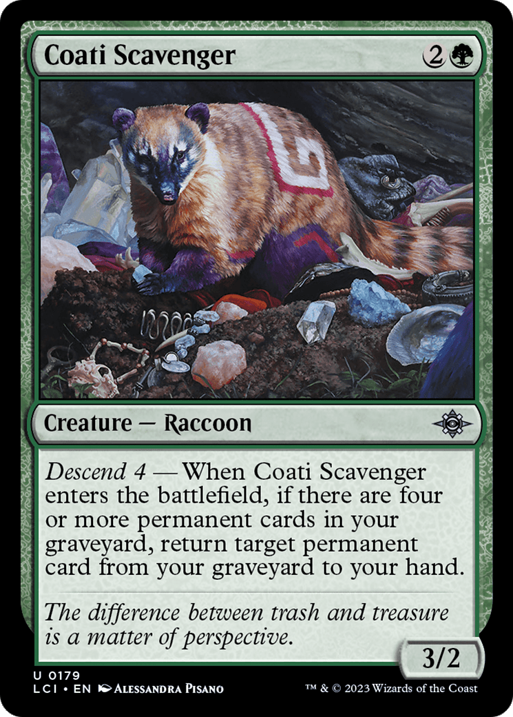 Coati Scavenger [The Lost Caverns of Ixalan] Foil