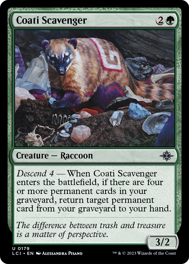 Coati Scavenger [The Lost Caverns of Ixalan] Foil