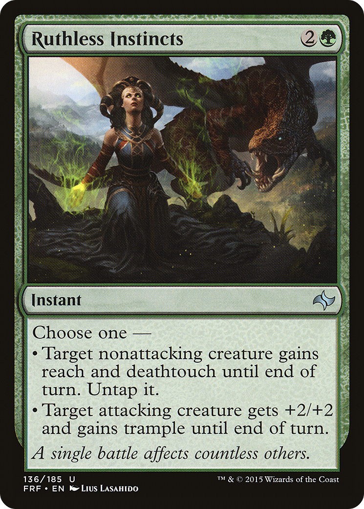 Ruthless Instincts [Fate Reforged] Foil