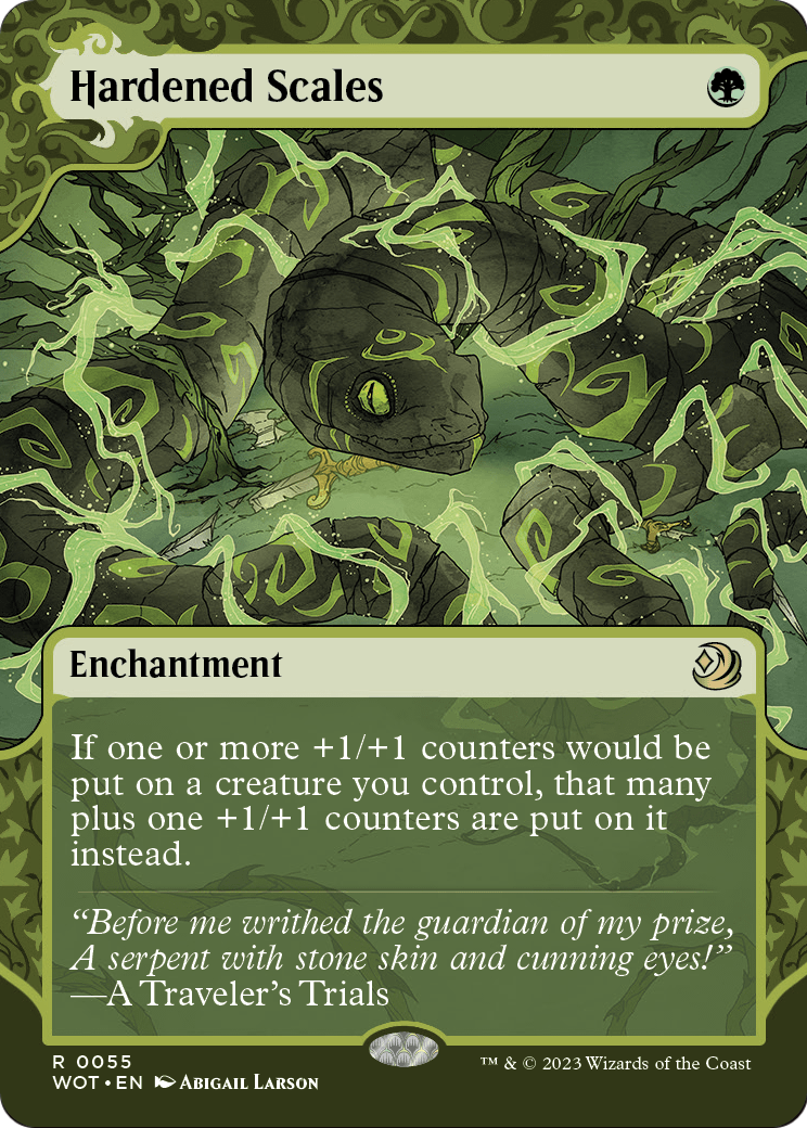 Hardened Scales [Wilds of Eldraine: Enchanting Tales] Foil