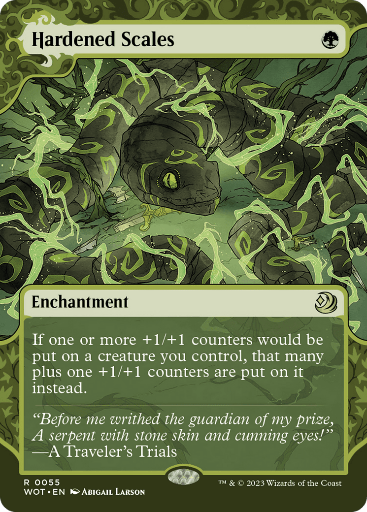 Hardened Scales [Wilds of Eldraine: Enchanting Tales]