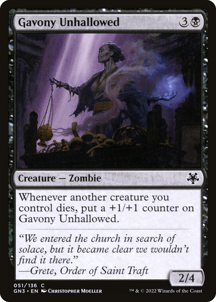 Gavony Unhallowed [Game Night: Free-for-All]