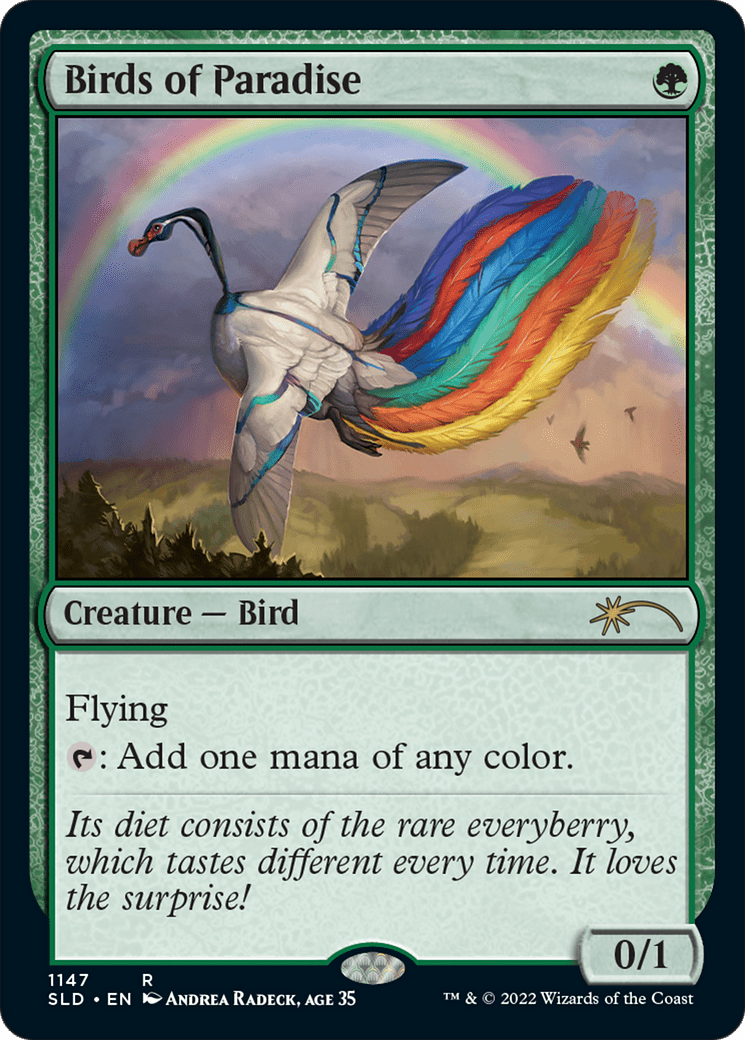 Birds of Paradise (1147) [Secret Lair Drop Series]