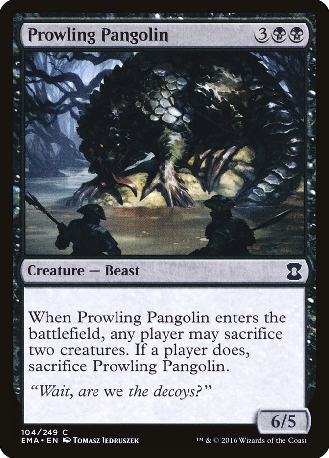 Prowling Pangolin 104/249 (Eternal Masters)  - Foil