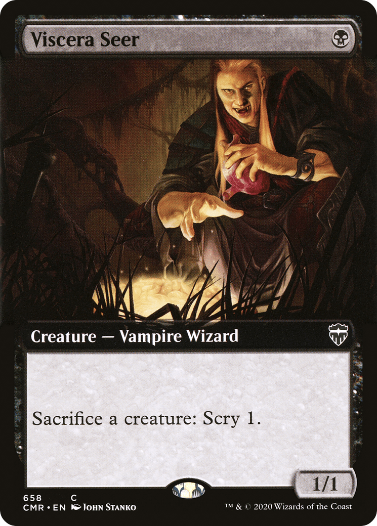 Viscera Seer (Extended Art) [Commander Legends] Foil
