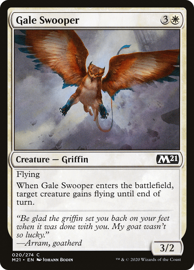 Gale Swooper [Core Set 2021] Foil