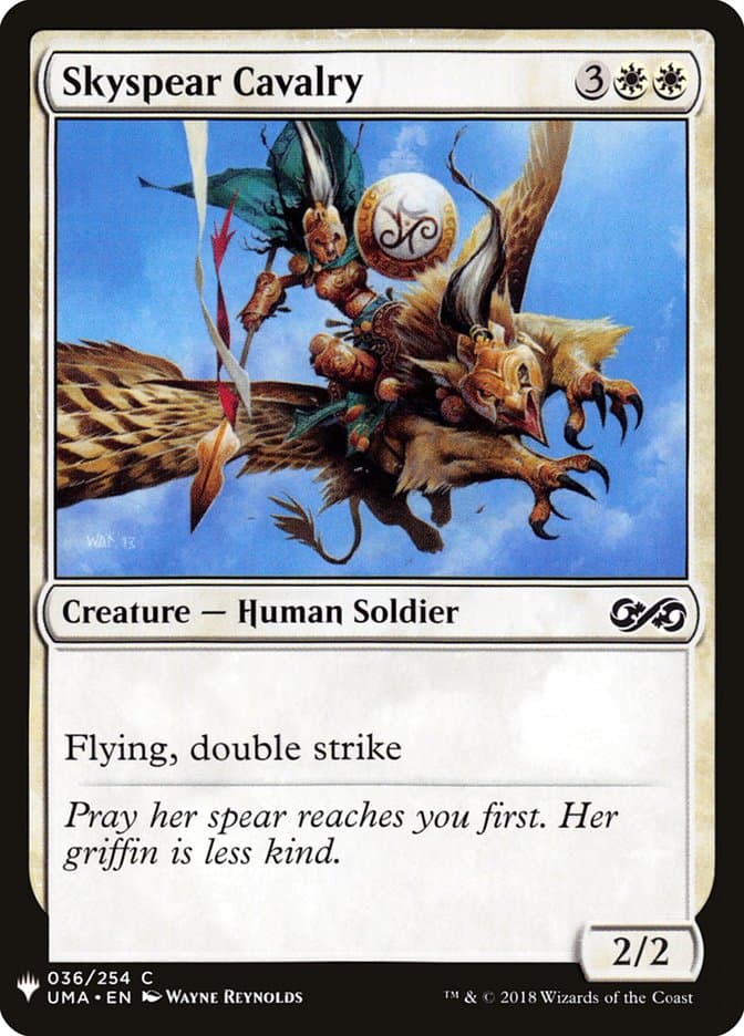 Skyspear Cavalry |  (UMA-36) [The List]