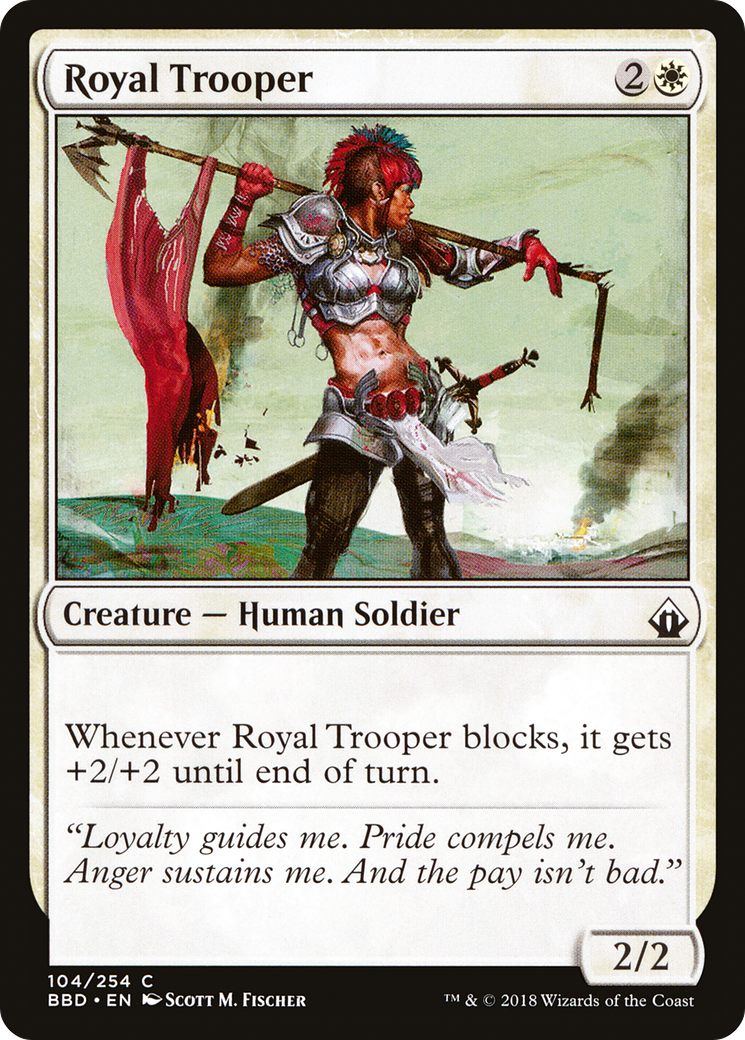 Royal Trooper [Battlebond] Foil