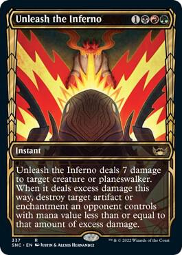 Unleash the Inferno Showcase 337/281 (Streets of New Capenna) 