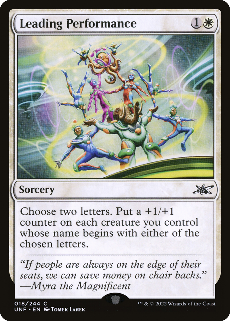 Leading Performance [Unfinity] Foil