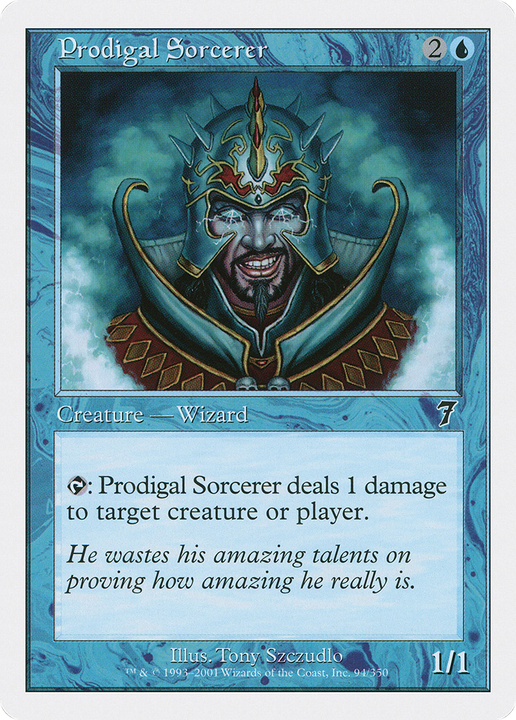 Prodigal Sorcerer [Seventh Edition] Foil