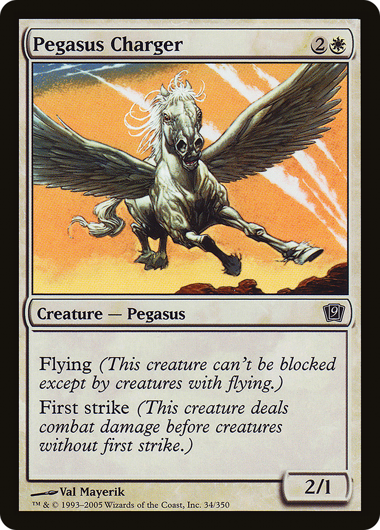 Pegasus Charger [Ninth Edition] Foil