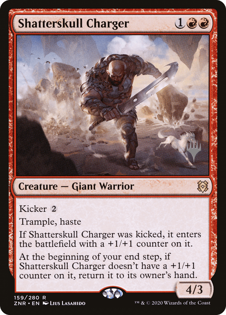 Shatterskull Charger (Promo Pack) [Zendikar Rising Promos] Foil