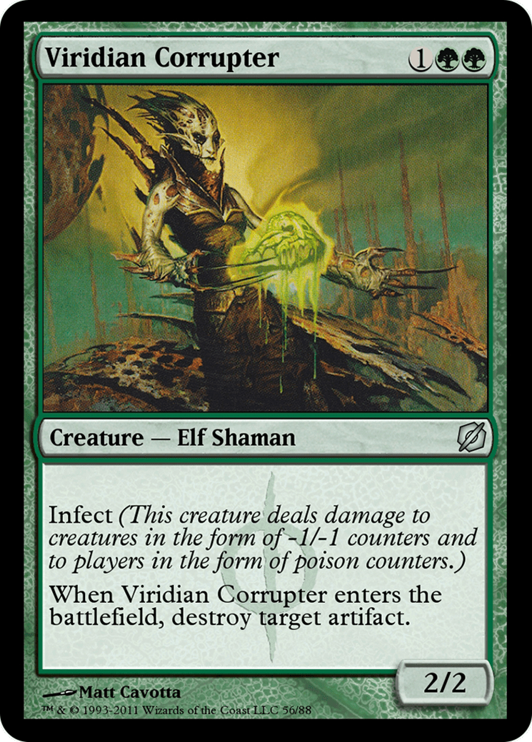 Viridian Corrupter (TD2-056) - Duel Decks: Mirrodin Pure vs. New Phyrexia
