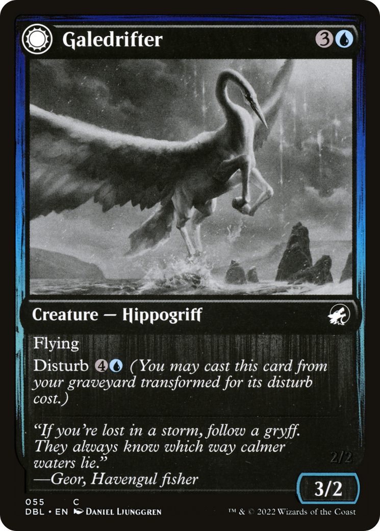Galedrifter // Waildrifter [Innistrad: Double Feature] Foil