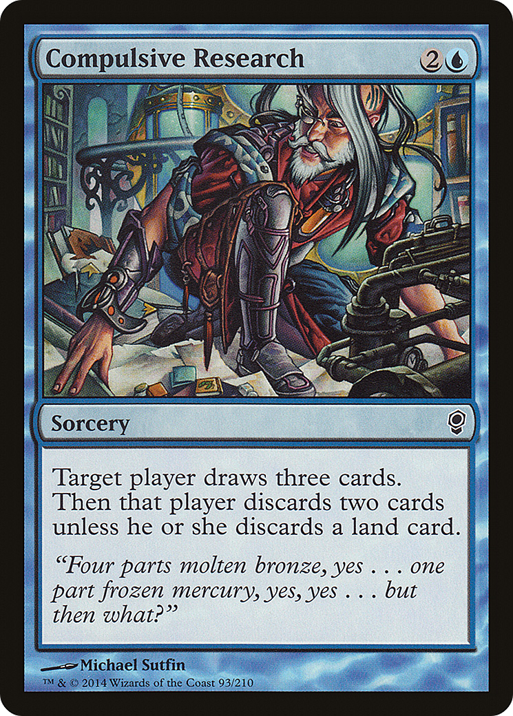 Compulsive Research [Conspiracy] Foil