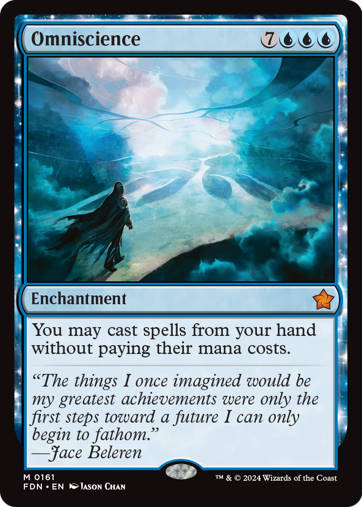 Omniscience (FDN-161) - Foundations: (nyxtouched) Foil