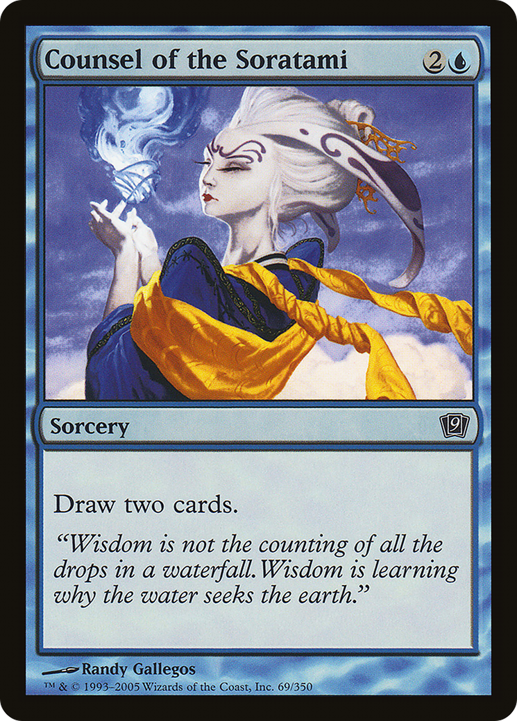 Counsel of the Soratami [Ninth Edition] Foil