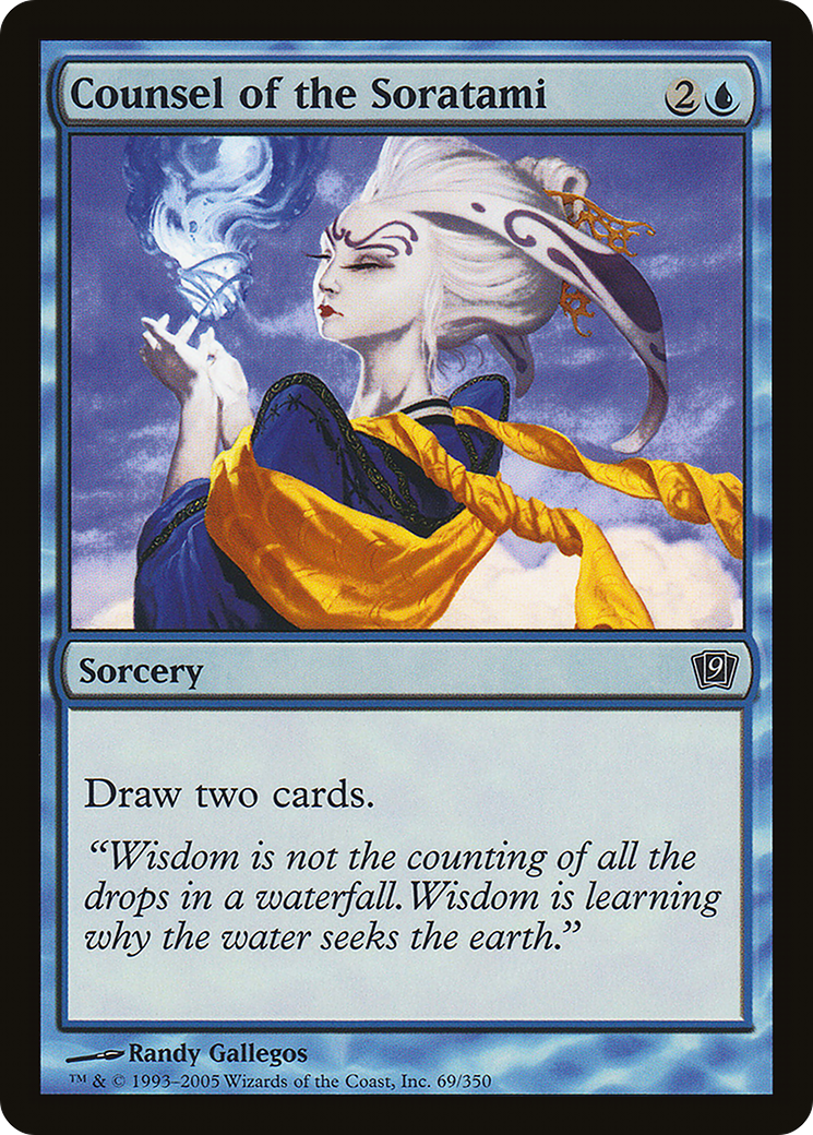 Counsel of the Soratami [Ninth Edition] Foil