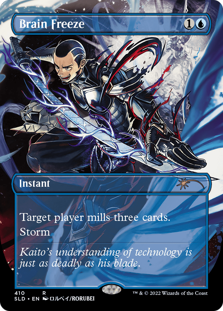 Brain Freeze (Borderless) [Secret Lair Drop Series] Foil