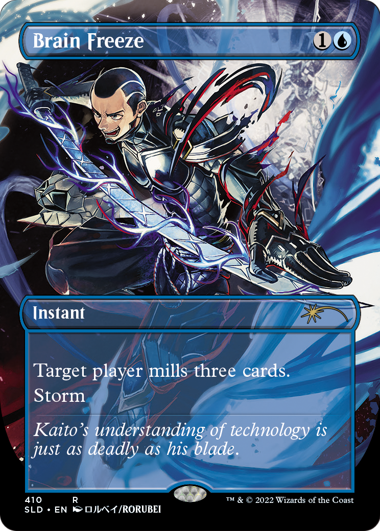 Brain Freeze (Borderless) [Secret Lair Drop Series] Foil