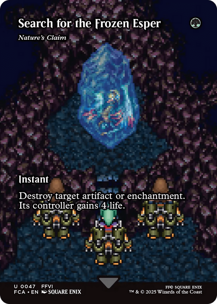 Search for the Frozen Esper - Nature's Claim (Showcase) (047) [FINAL FANTASY: Through the Ages]  Foil