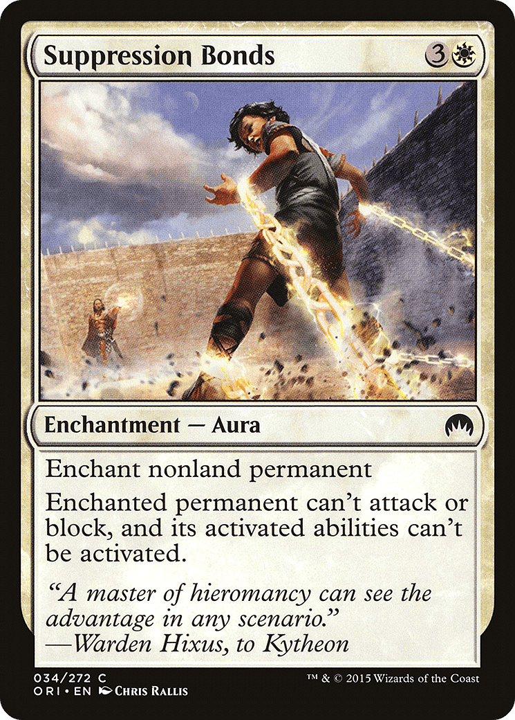 Suppression Bonds [Magic Origins] Foil