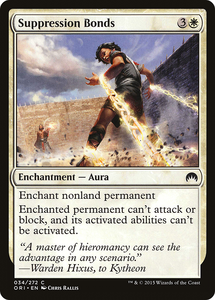 Suppression Bonds [Magic Origins] Foil