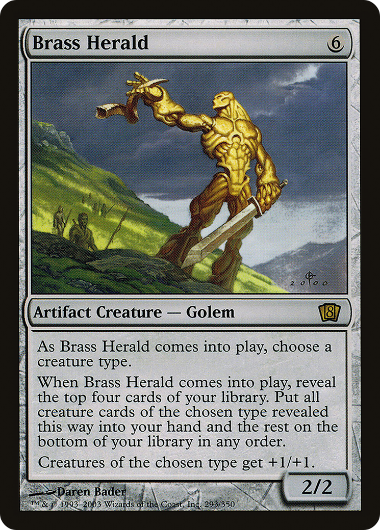 Brass Herald [Eighth Edition] Foil
