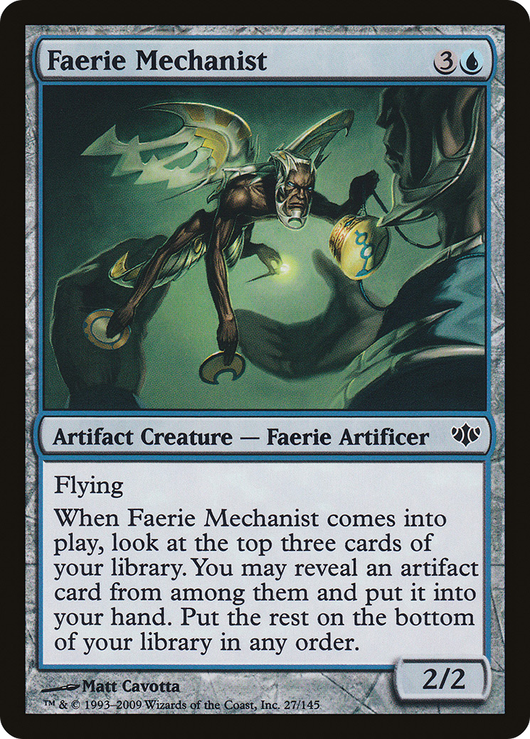 Faerie Mechanist [Conflux] Foil