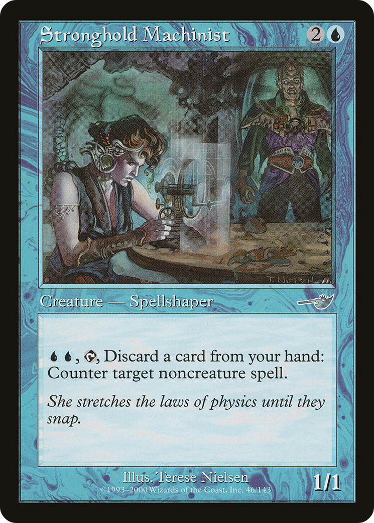 Stronghold Machinist [Nemesis] Foil
