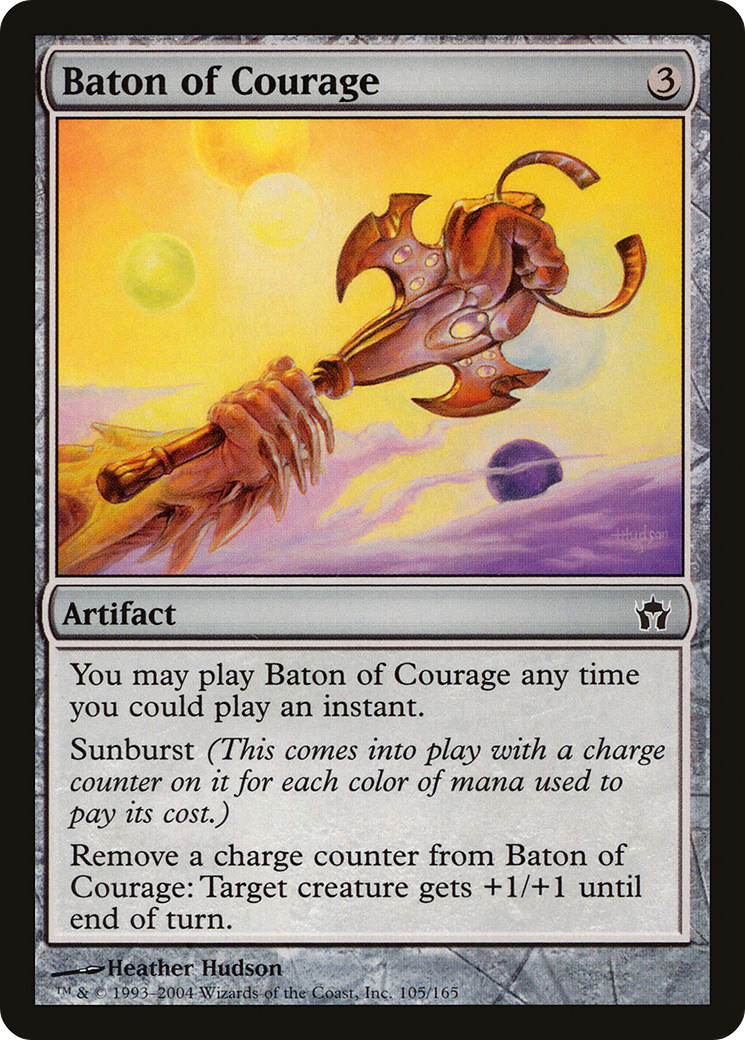 Baton of Courage [Fifth Dawn] Foil