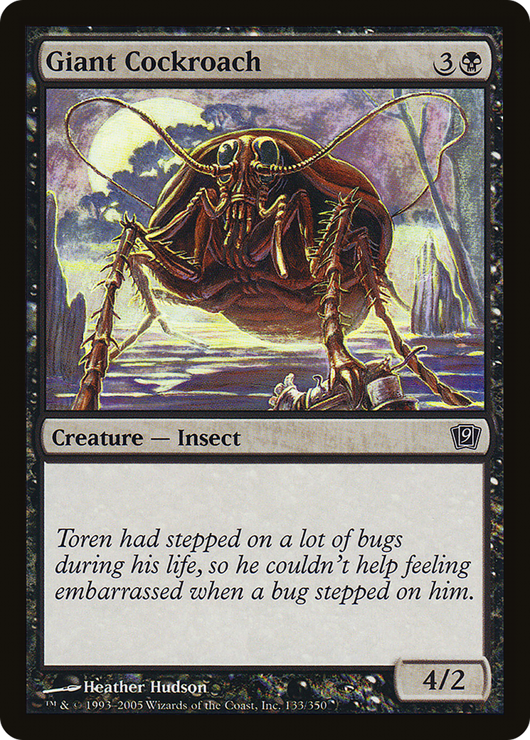 Giant Cockroach [Ninth Edition] Foil