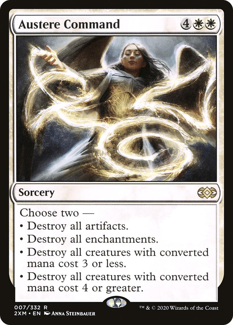 Austere Command [Double Masters] Foil