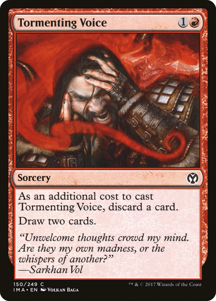 Tormenting Voice [Iconic Masters] Foil