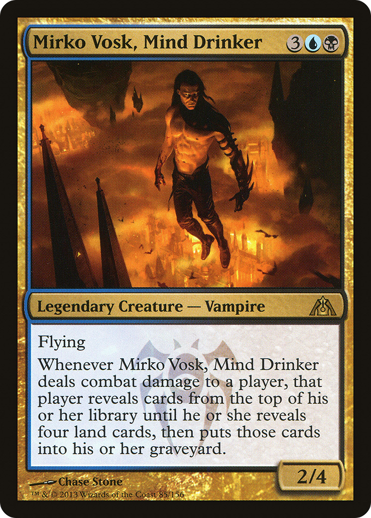 Mirko Vosk, Mind Drinker [Dragon's Maze] Foil